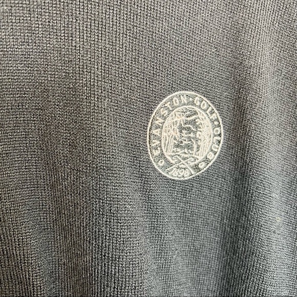 🌹Proquip Black Water Repellent 100% Merino Wool Sweater Mens Large Outdoor Work - Picture 3 of 7